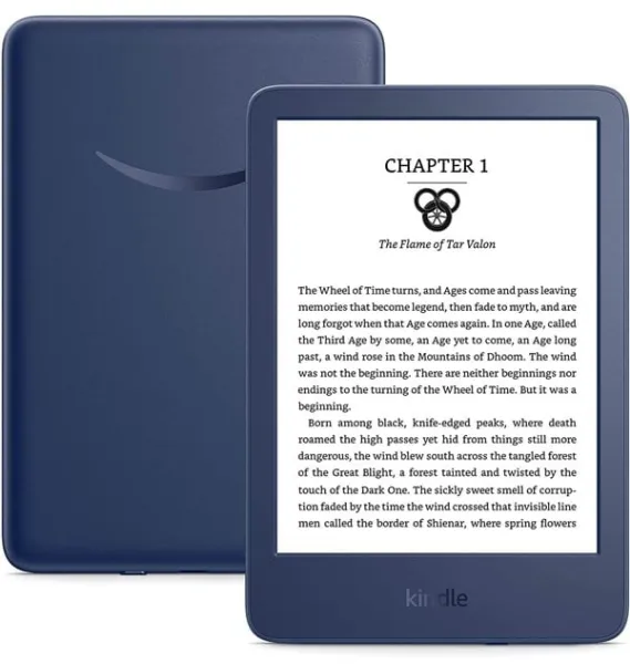 Amazon Kindle 16GB - Denim Blue (Inga annonser)